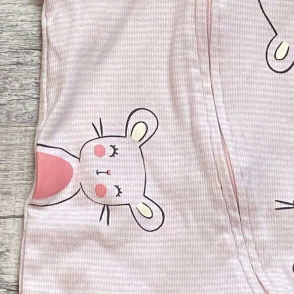 3-Pack Baby Sleepers With Zipper & Snap Closure 0-3 m - Picture 2 of 7